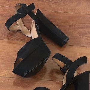 Black Nine West heels